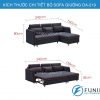 kích thước sofa giường đa năng DA-219