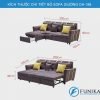 kích thước sofa giường góc DA-198