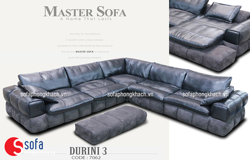 Ghế sofa da thật mang lại sự êm ái, bền đẹp