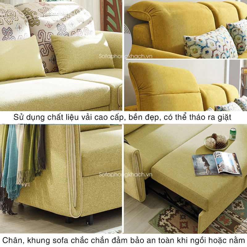 tiện ích kích thước sofa giường thông minh DA-199