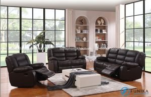 Chất liệu da chi phối rất nhiều đến chất lượng của mẫu sofa thư giãn cao cấp