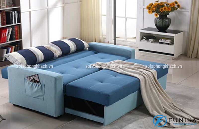 Mẫu ghế sofa giường thông minh dành cho phòng khách nhỏ