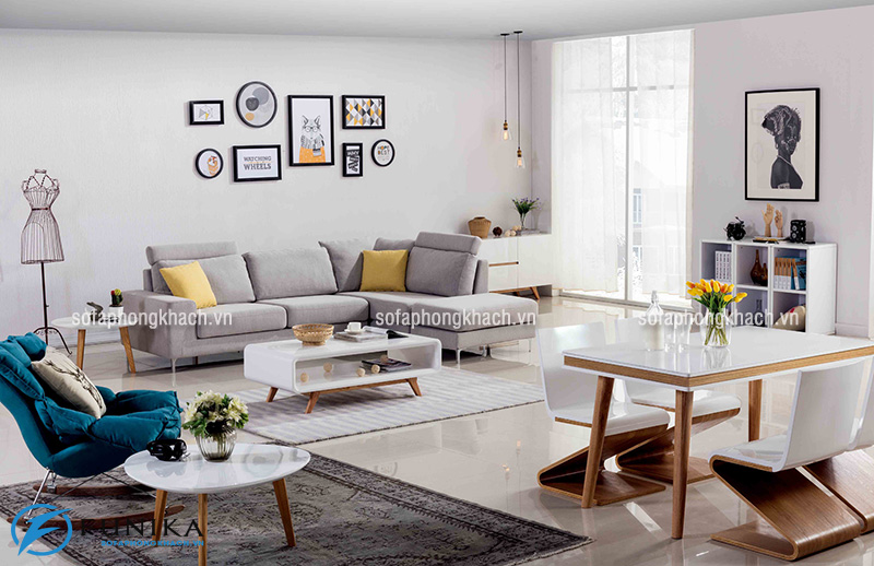 Ghế sofa hiện đại cho phòng khách nhỏ