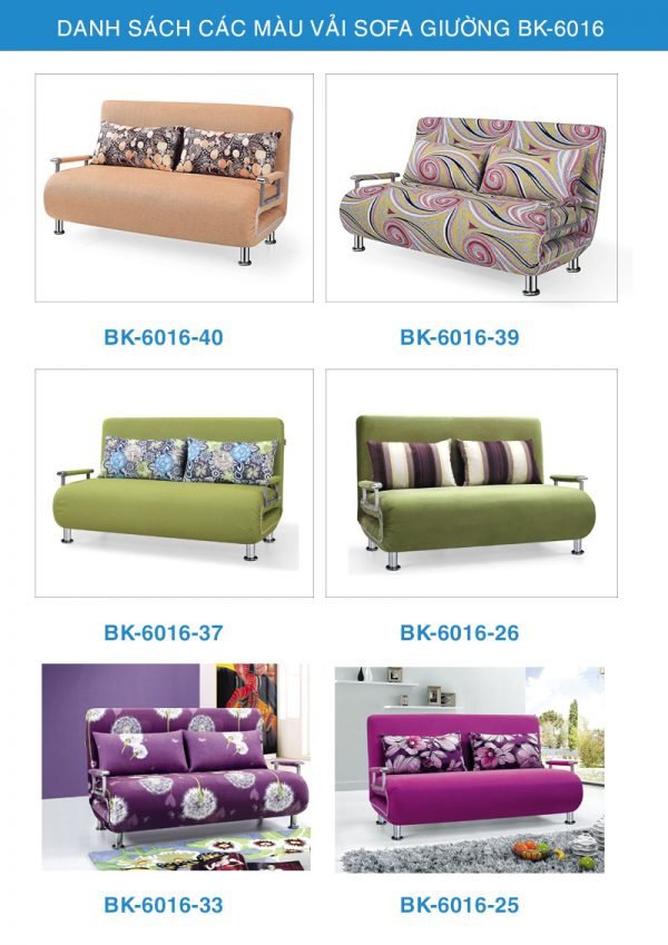 bảng màu vải sofa giường thông minh bk-6016