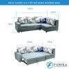 kích thước chi tiết sofa giường 9002