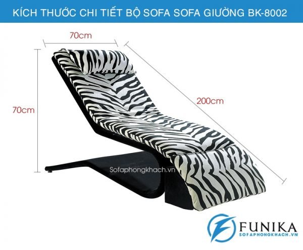 kích thước chi tiết sofa giường thư giãn 8002