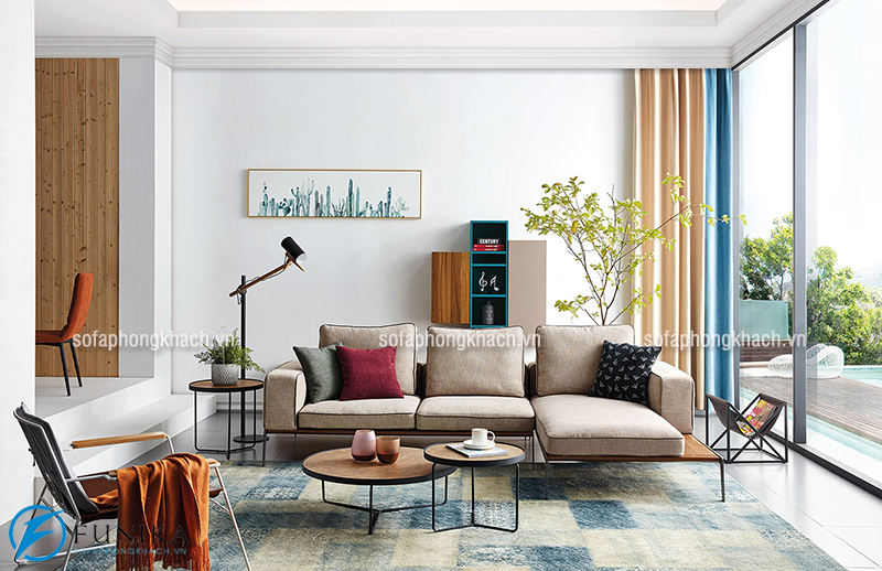 Sử dụng sofa cho phòng khách nhỏ hiện đại sẽ làm tăng thêm tính thẩm mỹ cho không gian sống. Hãy chọn một chiếc sofa nhỏ gọn nhưng vẫn thoải mái để thêm chỗ ngồi cho không gian của bạn. Hãy xem hình ảnh để tìm kiếm ý tưởng cho phòng khách nhỏ nhà bạn.