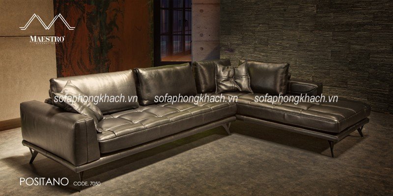 Sofa góc da dành cho căn phòng khách