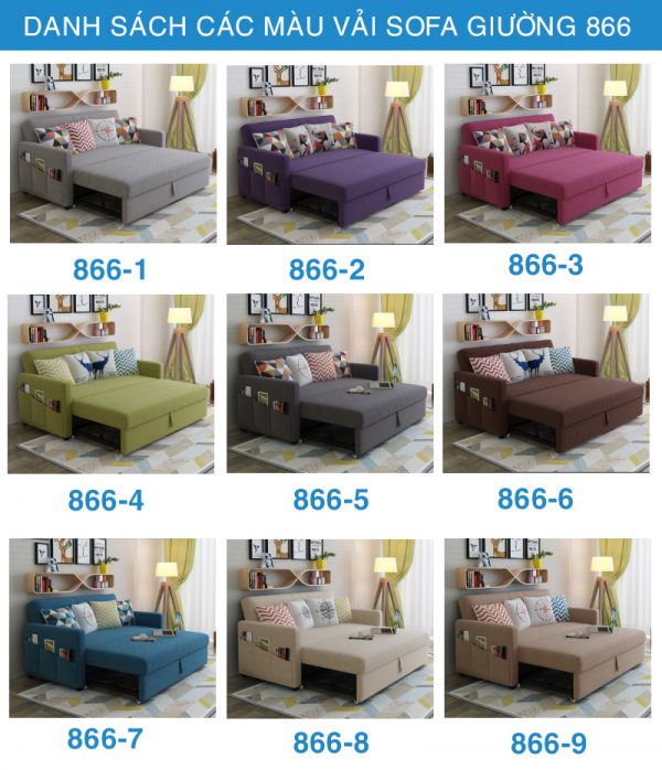 sofa giường nhập khẩu 866