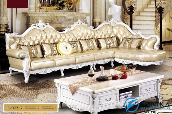 Sofa cổ điển góc L-02A