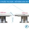 Bàn ăn thông minh T809 mở rộng