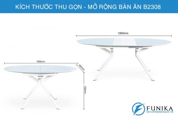 Bàn ăn thông minh B2308