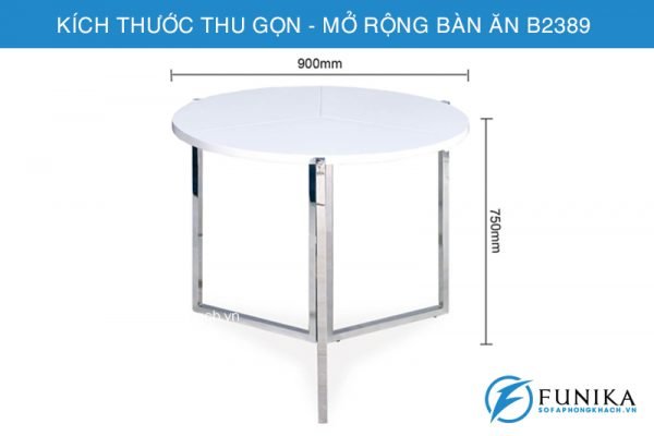 bàn ăn siêu gấp gọn B2389