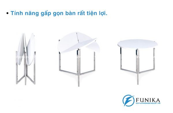 bàn ăn siêu gấp gọn B2389