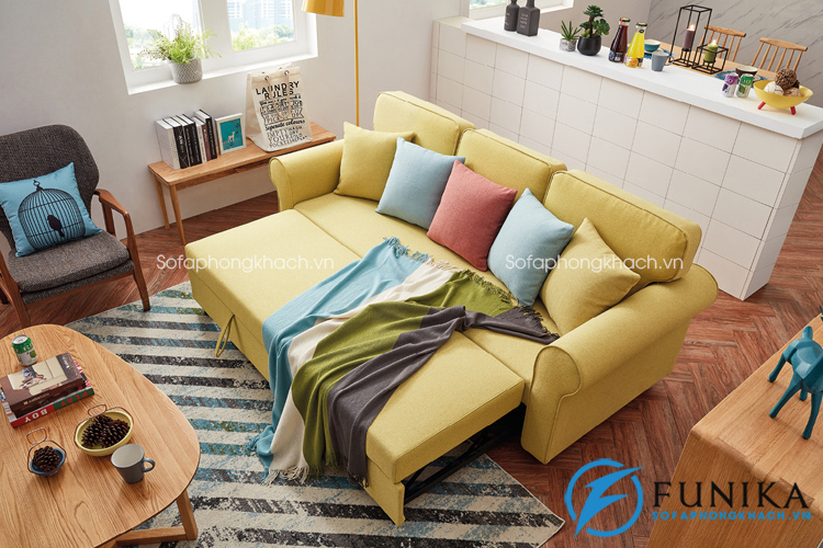 Bàn giao sofa giường DA-215 tại Tây Hồ