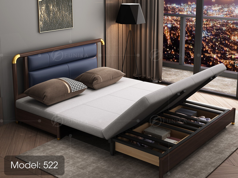 sofa giường gỗ thông minh 522