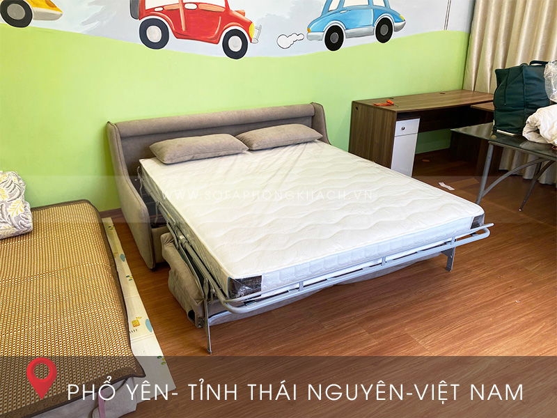 Ghế sofa giường gấp gọn 307 tại thành phố Thái Nguyên.