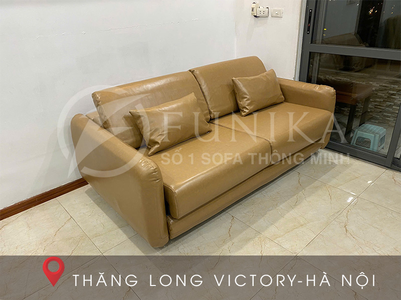 Ghế sofa giường thông minh T188 tại chung cư Thăng Long Victory Hà Nội.